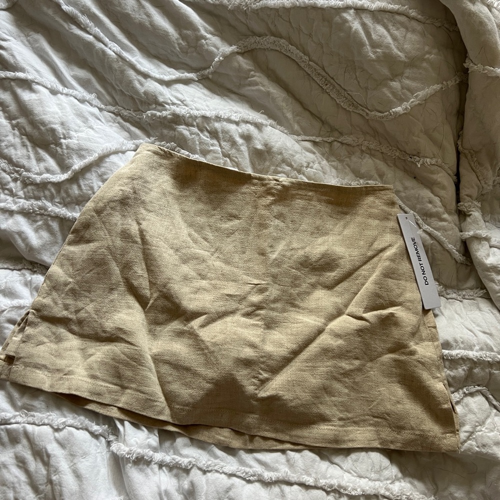 Linen skirt